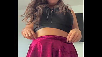 [Herself With, Dahlia Rose, Beautiful Middle Eastern] Beautiful Middle Eastern Amateur With Huge Natural Tits Rides And Fucks Herself With A Giant Dildo Until She Squirts And Cums The Panty